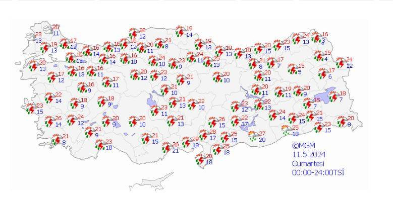 Meteoroloji saat verip uyardı! Bu şehirlerde yaşayanlar dikkat - Resim: 18